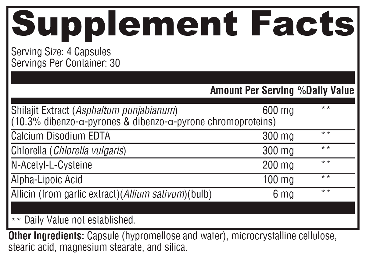 CheleX™ 120 Capsules