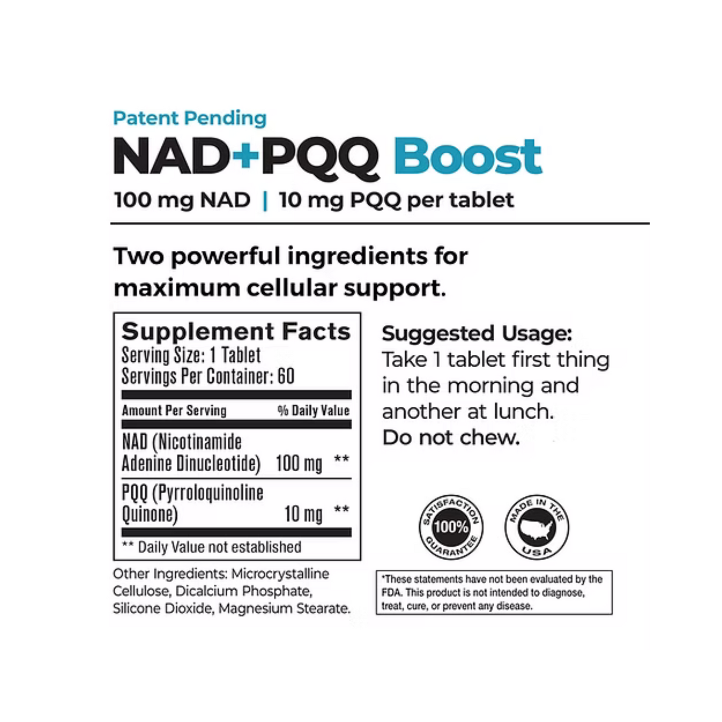 **Special** NAD+PQQ Boost (Buy 20 Receive 10 FREE 30 Total)