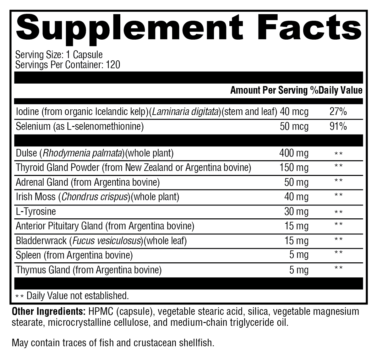 T-150 120 Capsules