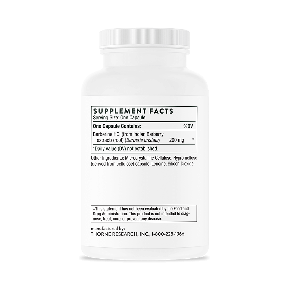 Berberine - 200mg (formerly Berbercap)