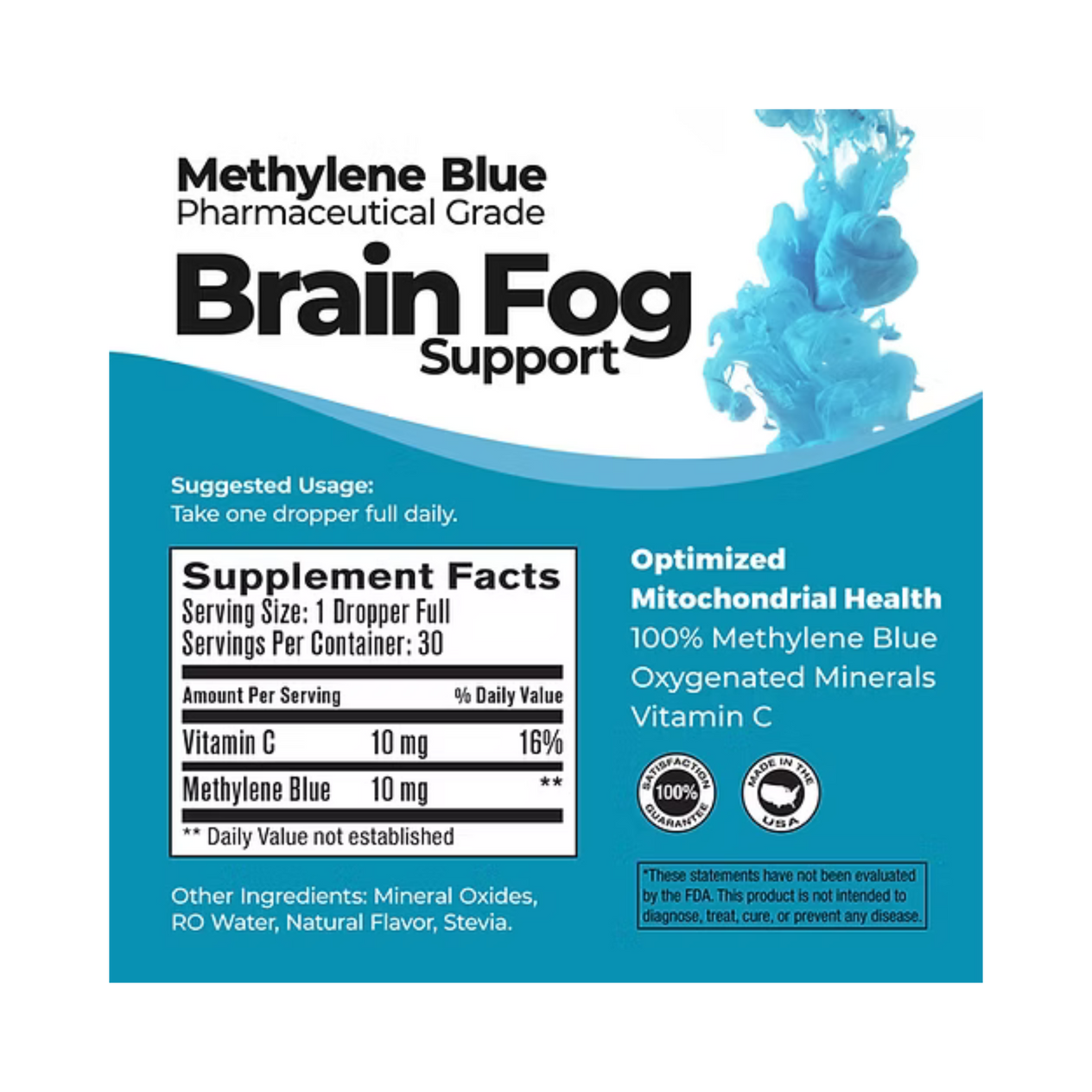 Methylene Blue - Brain Fog Support
