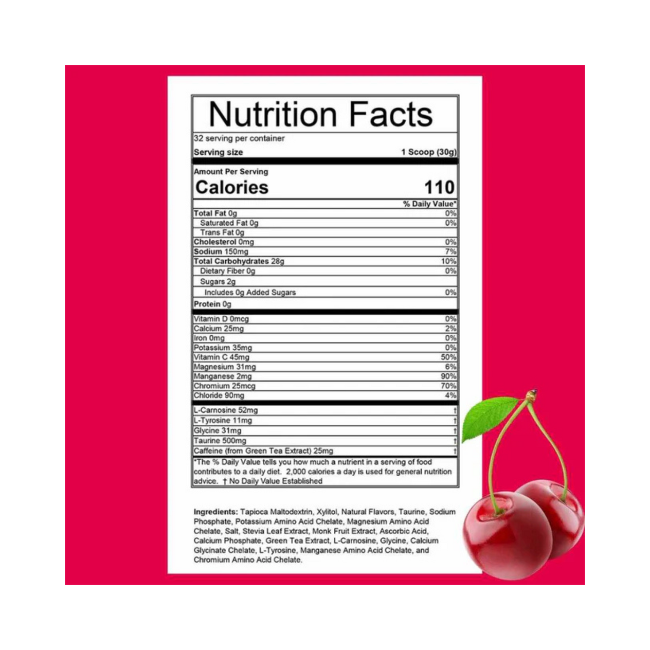 HEED 2.0 Cherry-Bomb - 32 servings