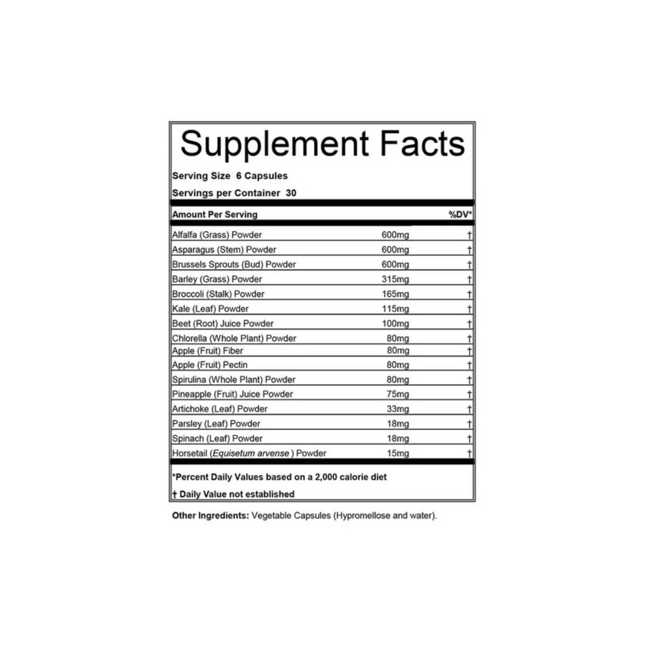 Hammer Greens Capsules
