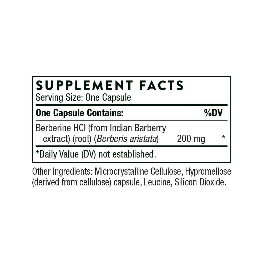 Berberine - 200mg (formerly Berbercap)
