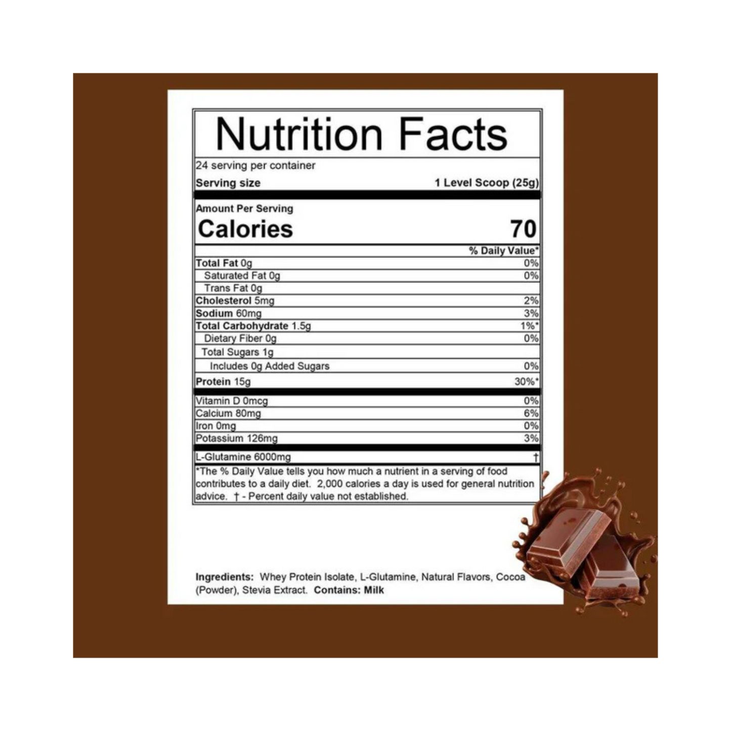 Whey Protein powder 24 Servings