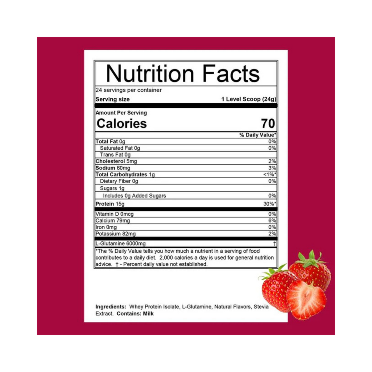 Whey Protein powder 24 Servings